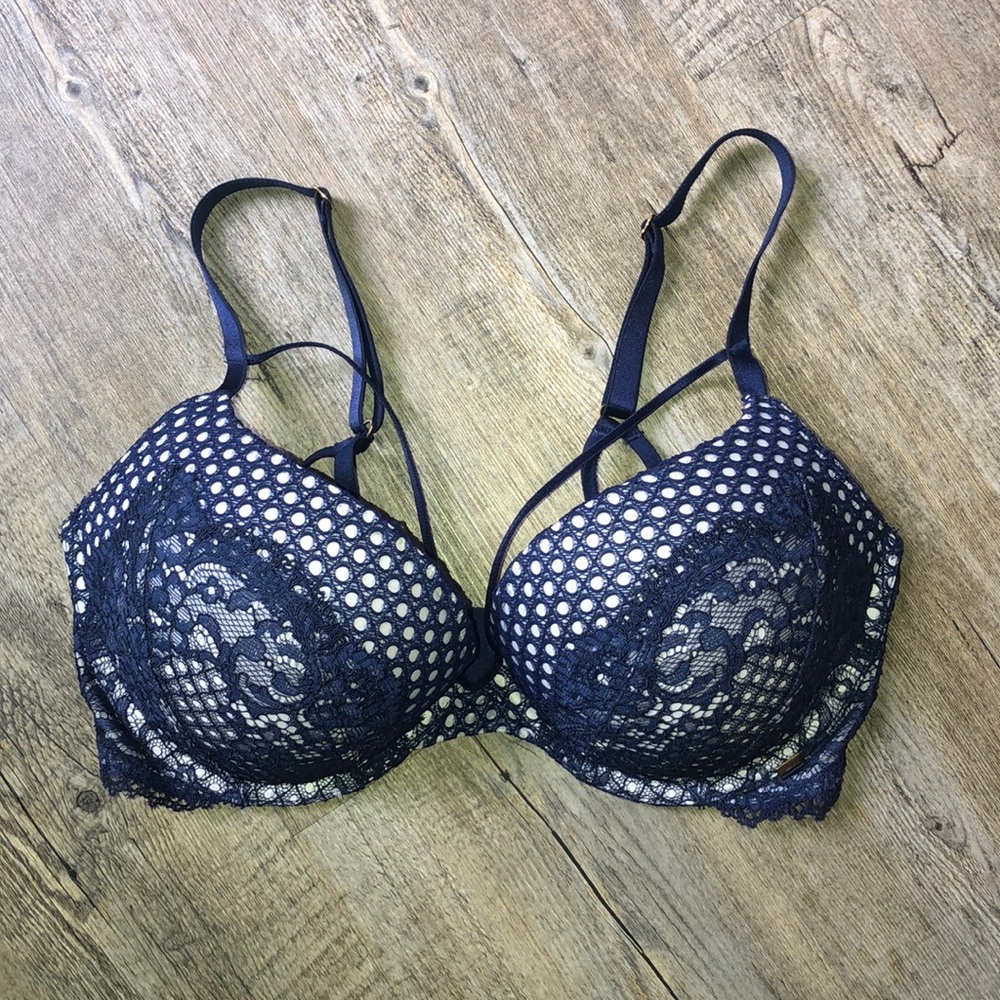 Lace push up bra